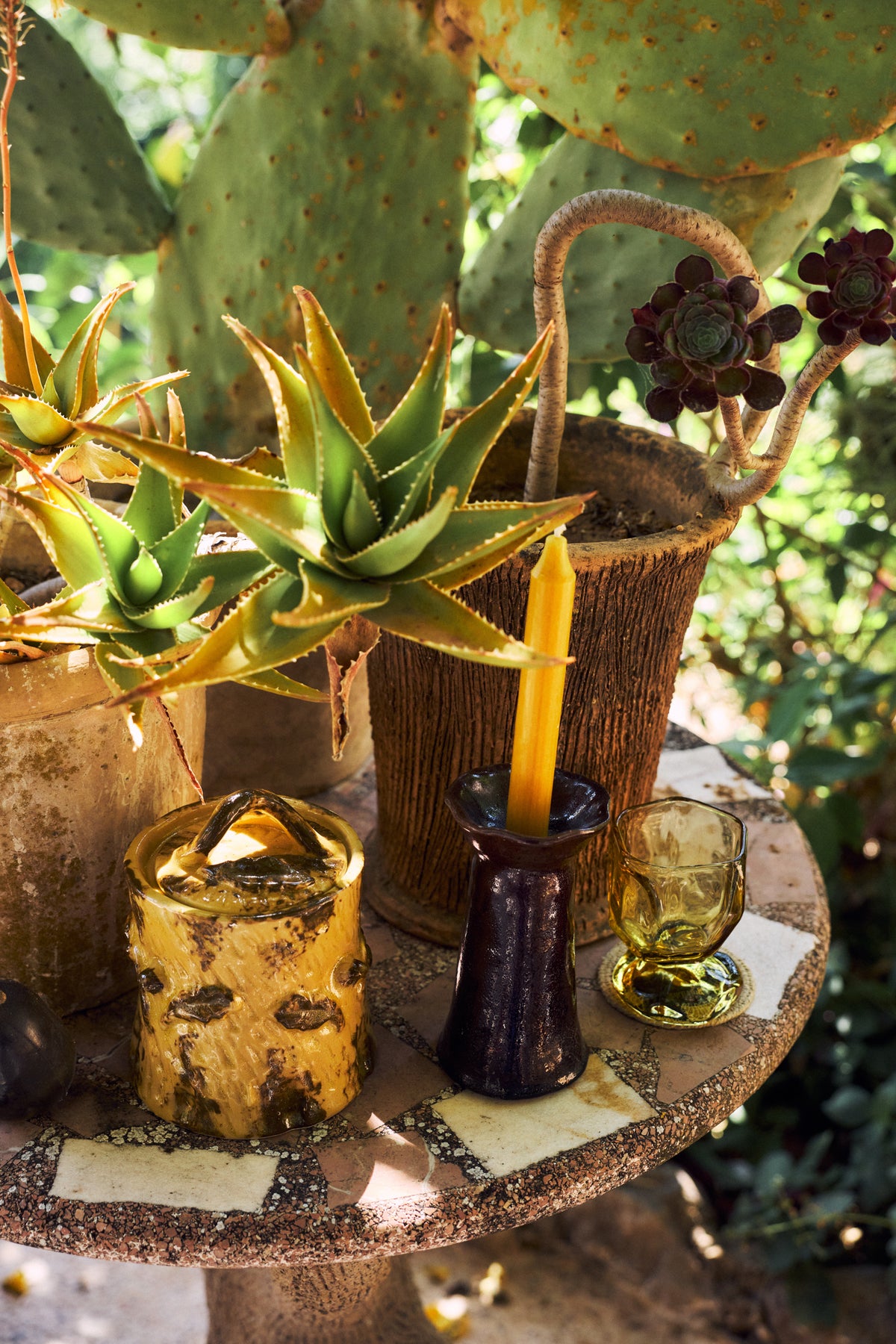 HKLIVING pre-order storage jar burnt ochre