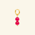 Bubble Fuchsia oorbellen