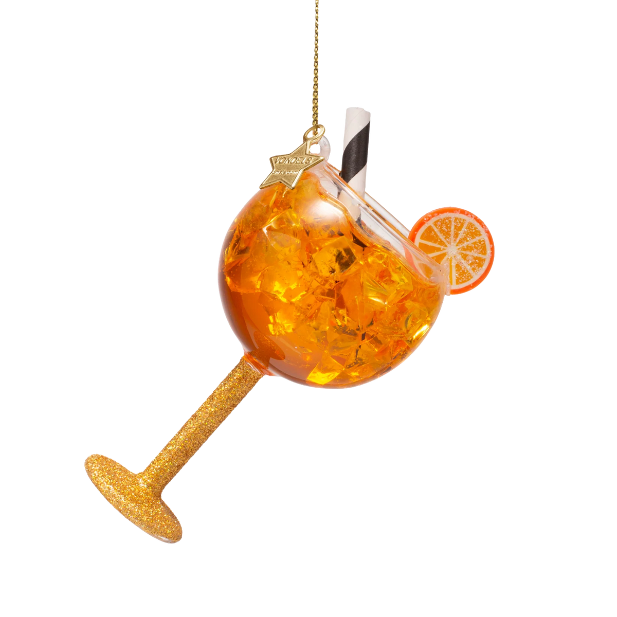 Vondels Amsterdam Ornament glass Ornament Orange Spritzer
