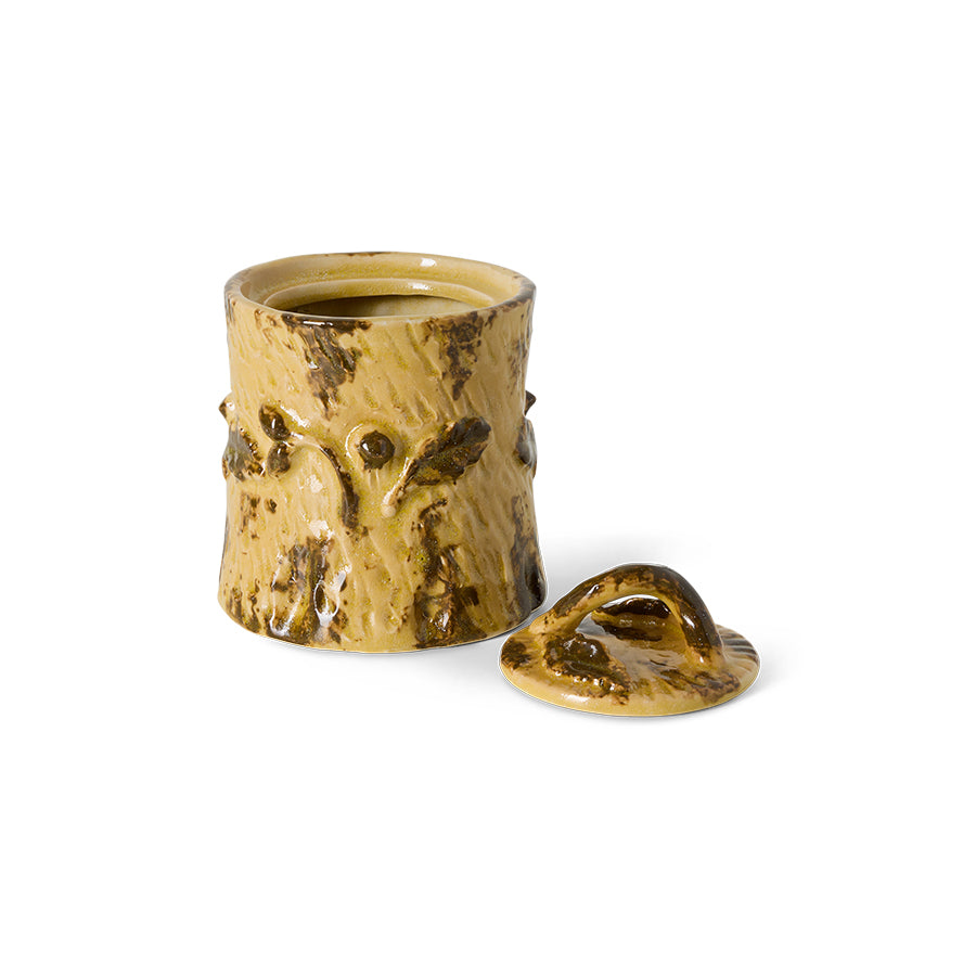 HKLIVING pre-order storage jar burnt ochre