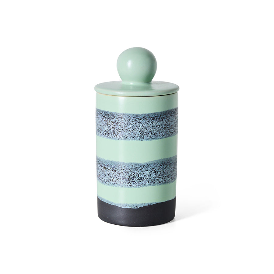 HKLIVING 70’s Ceramics pre-order storage jar
river medium