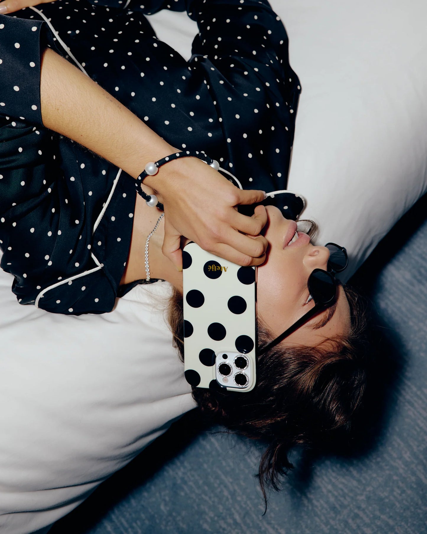 Ateljé Ivory Polka Dot Case