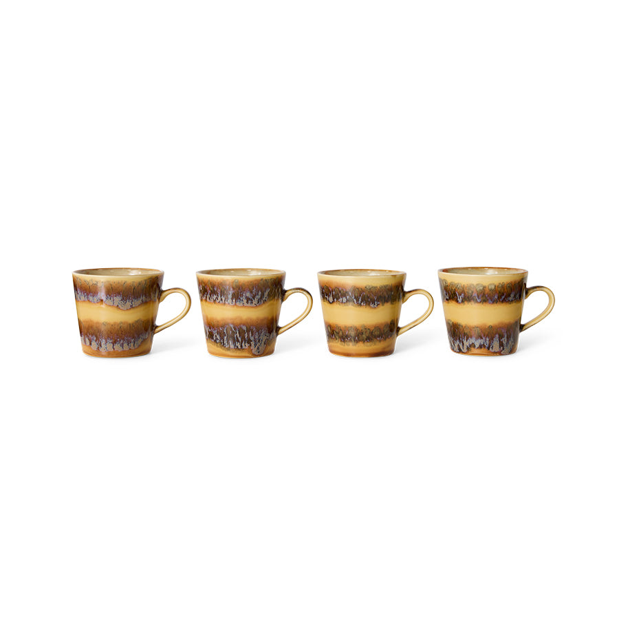 HKLiving 70s ceramics Cappuccino Mok Cliffs