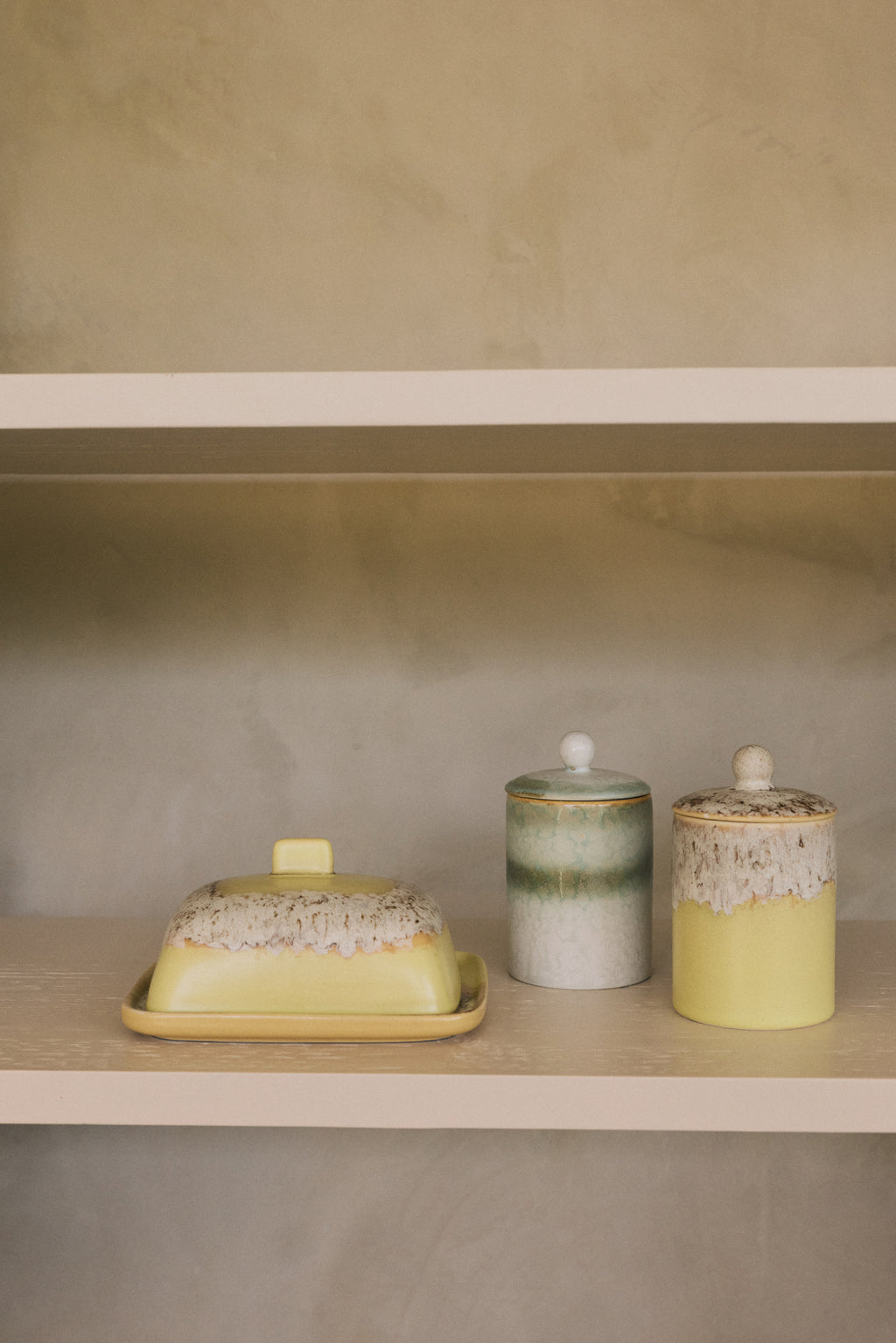 HKLIVING 70’s Ceramics pre-order storage jar
lotus