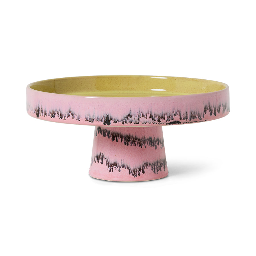 HKLIVING 70s ceramics Bowl on Base Bubble