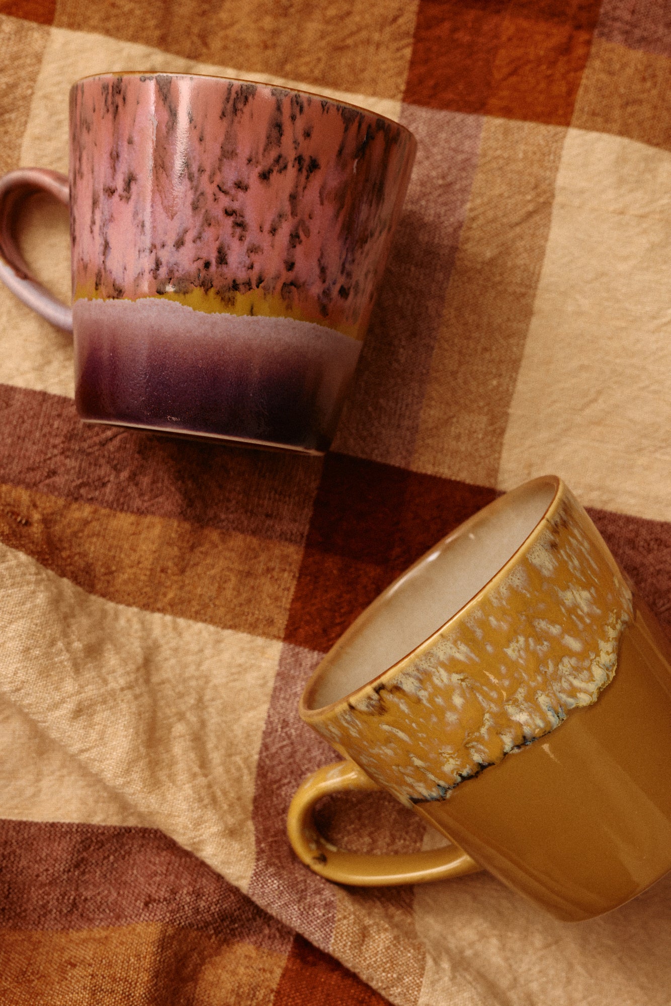 HKLiving 70s ceramics Americano Mok Sunbeam