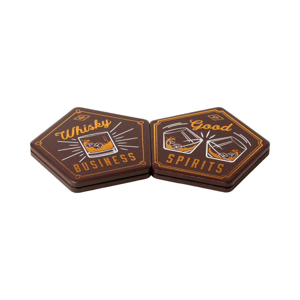 Whiskey Coasters Set