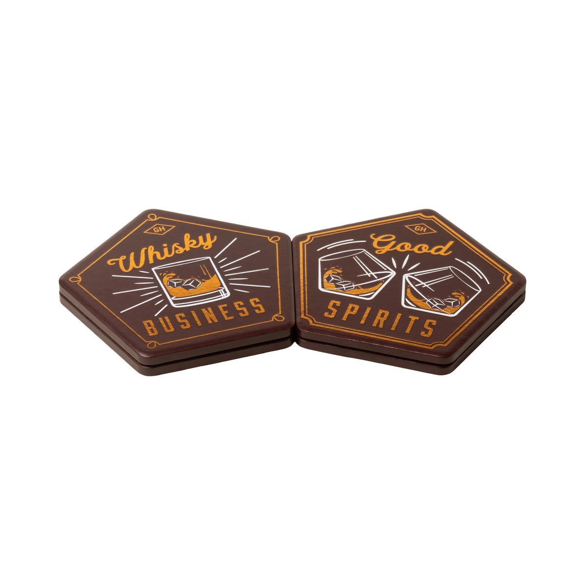 Onderzetters Whiskey Set