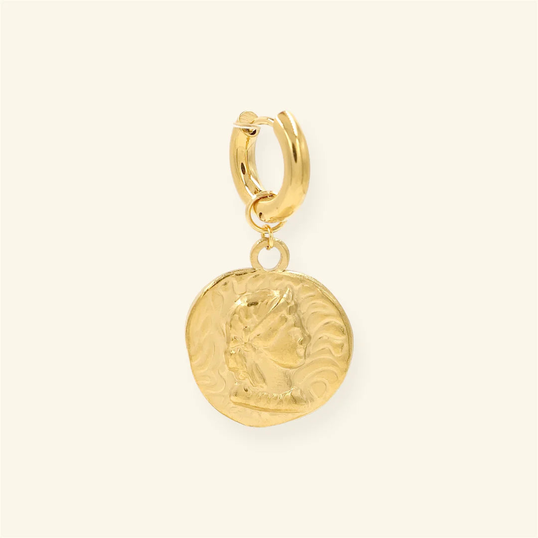 Renaissance Coin earring 