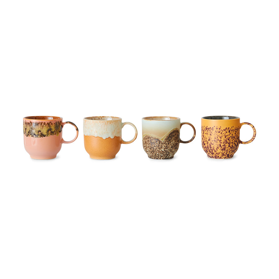 Café mugs Cape, set van 4