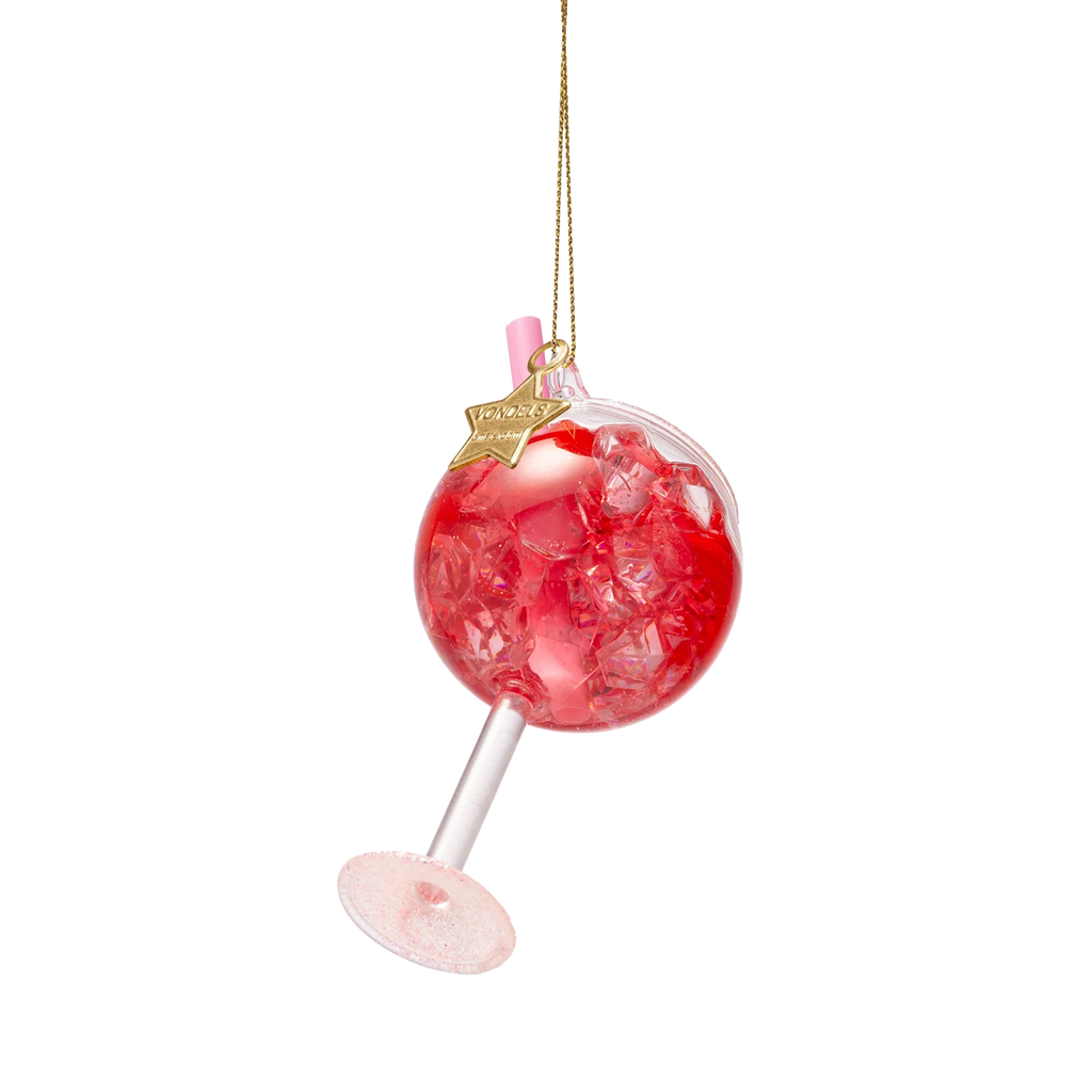 Vondels Amsterdam Ornament glass Ornament Pink Gin Tonic