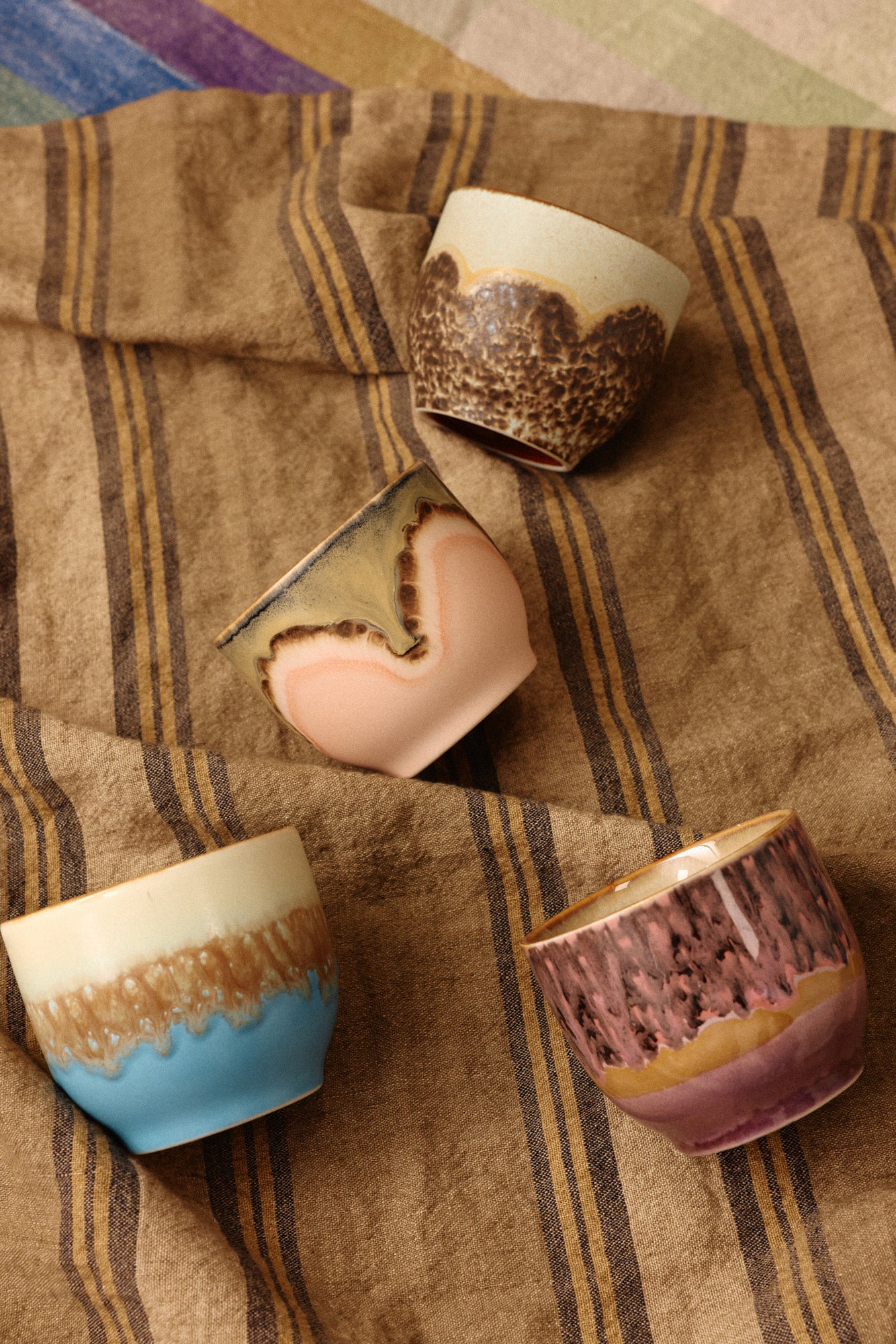 HKLIVING 70s ceramics café cup shores
