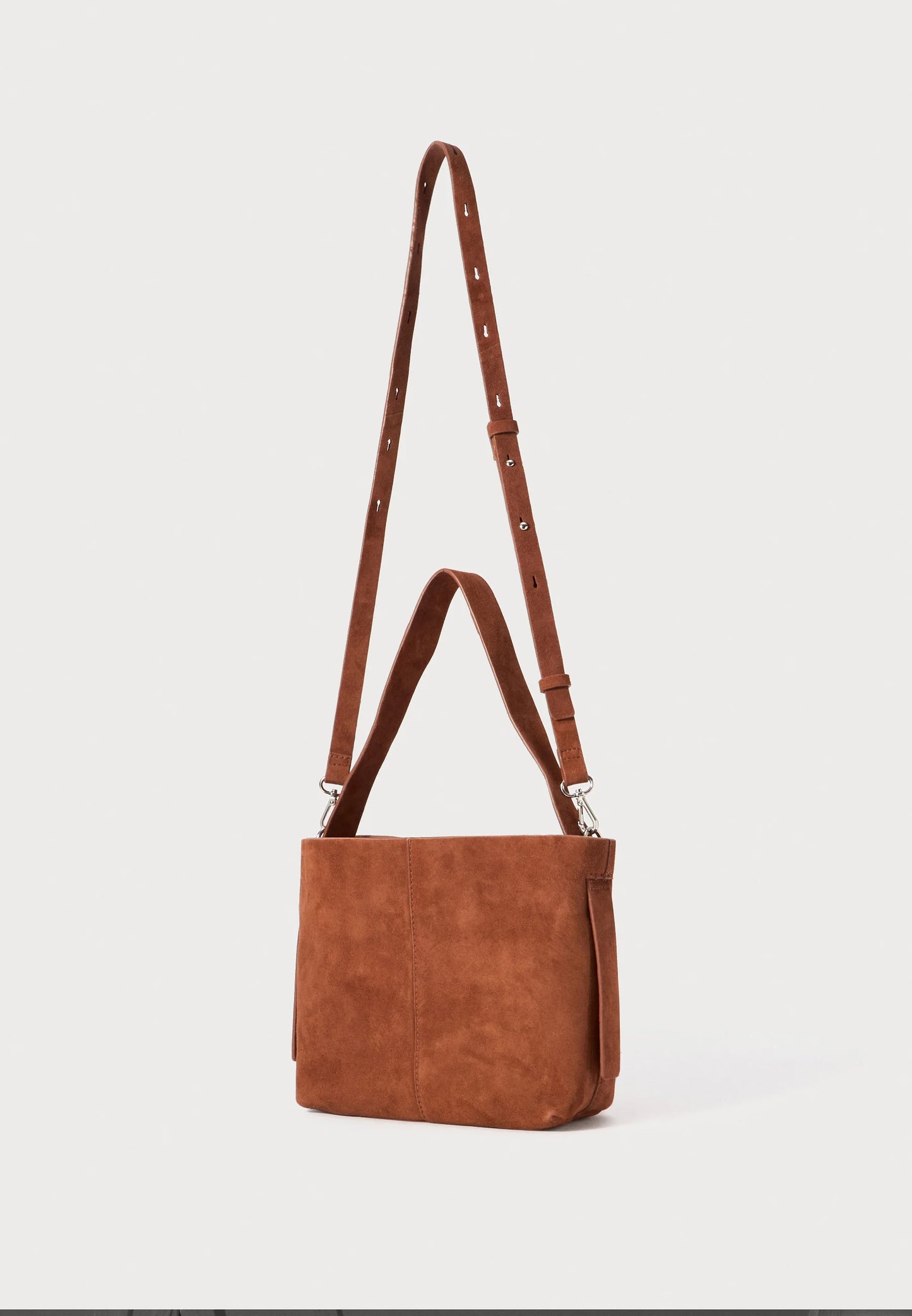 Suede Fraya Bag Bruin