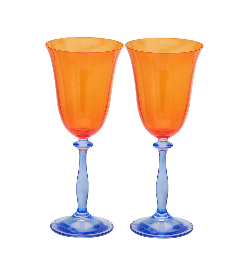 Anna + Nina The Paradise Wine Glass Set of 2