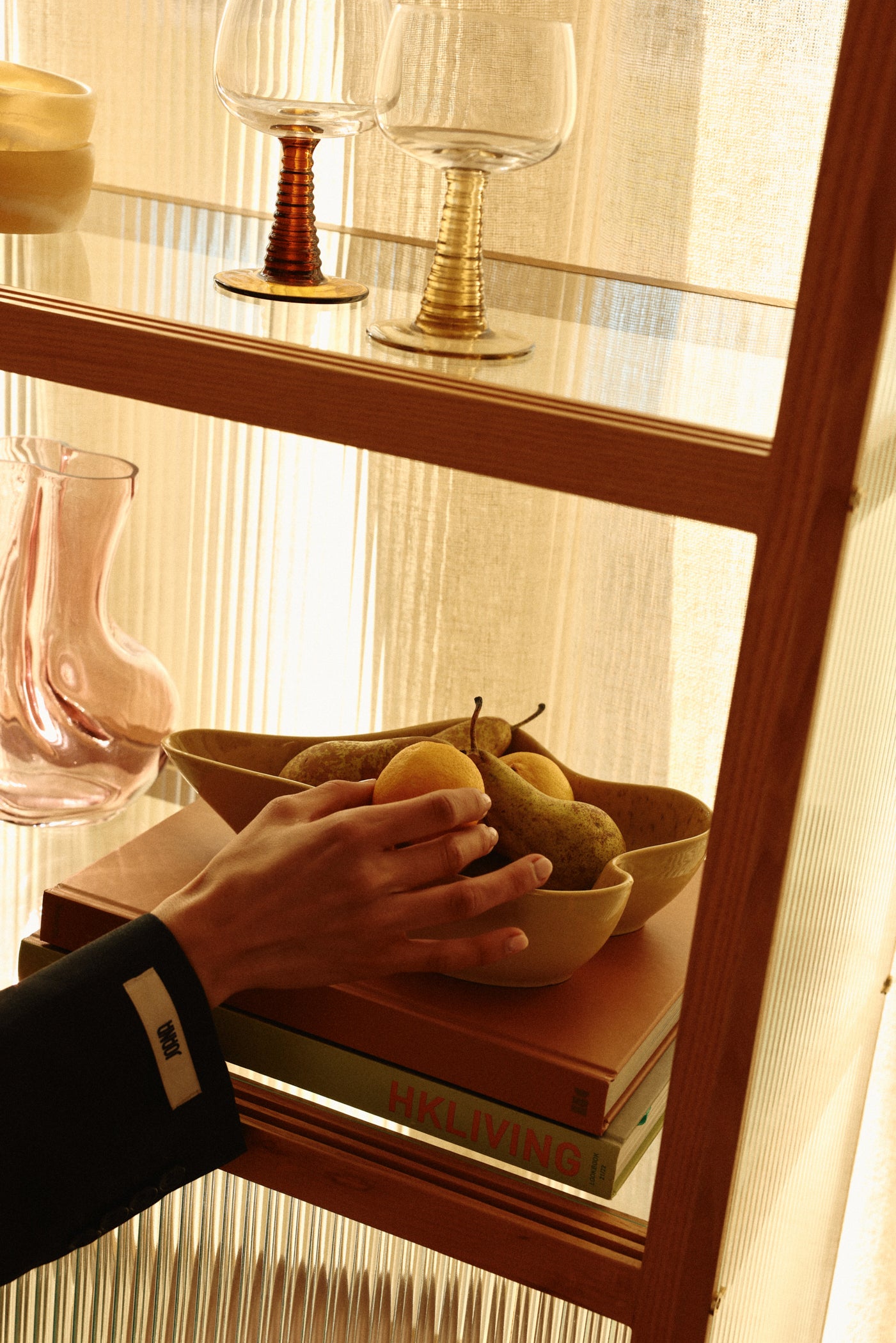 HKLIVING Serving Bowl Vanilla