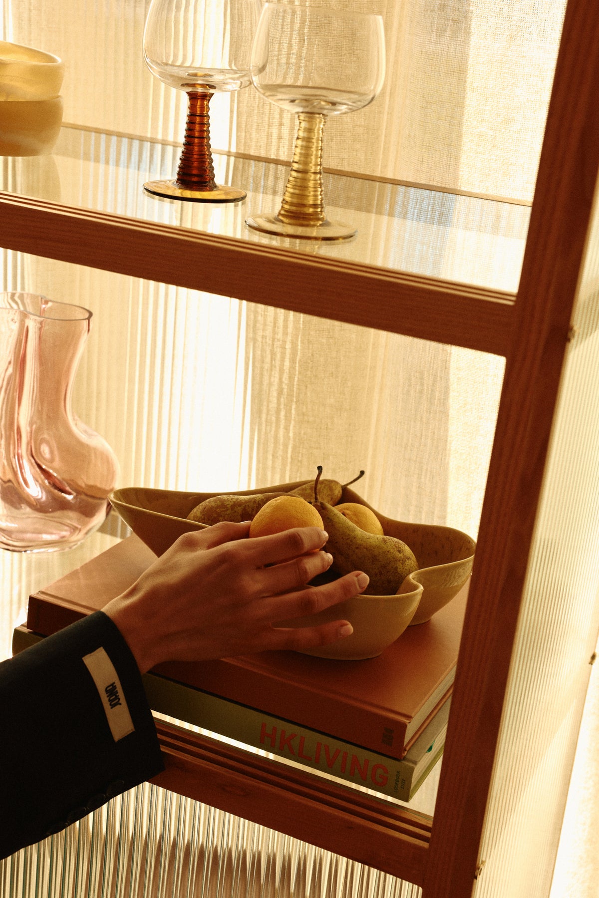 HKLIVING Serving Bowl Vanilla