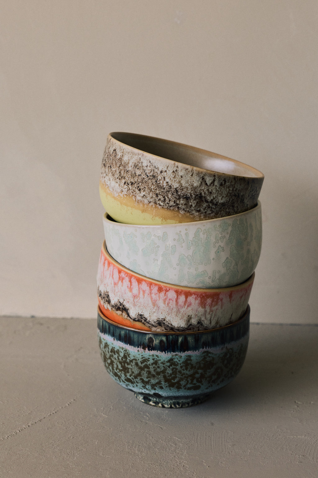 HKLIVING 70’s Ceramics pre-order noodle bowl birthstone