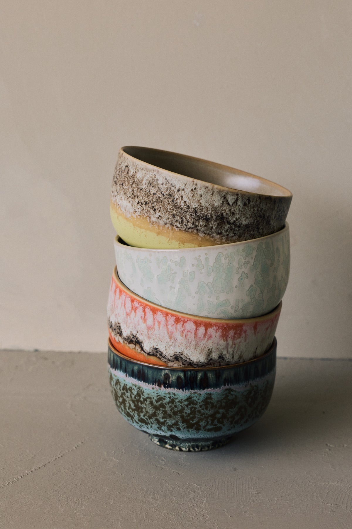 HKLIVING 70’s Ceramics pre-order noodle bowl birthstone