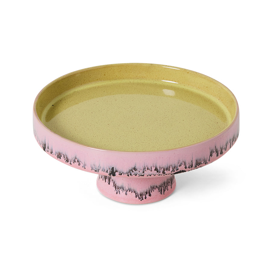 HKLIVING 70s ceramics Bowl on Base Bubble