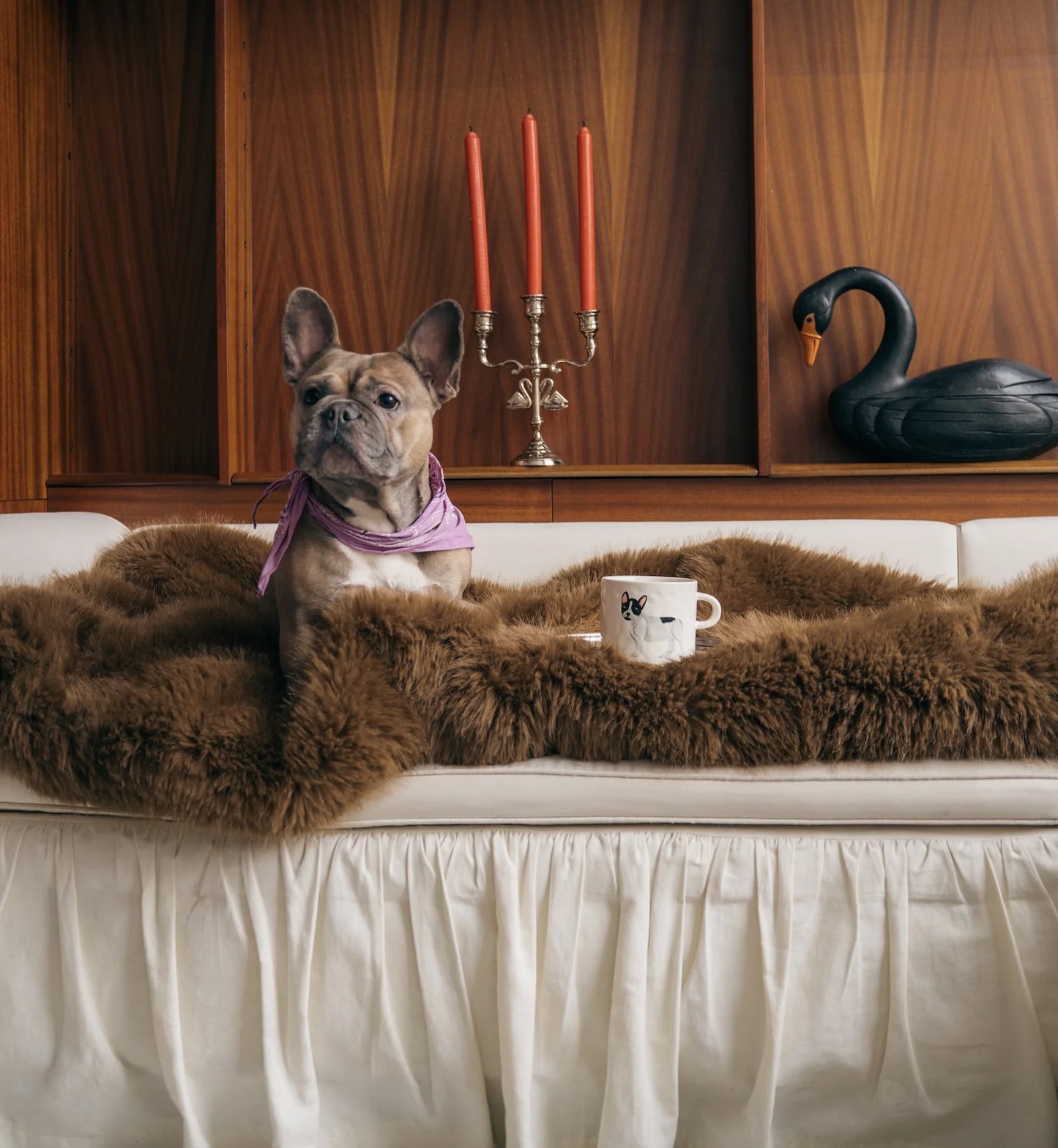 Anna + Nina French Bulldog Tea Mug
