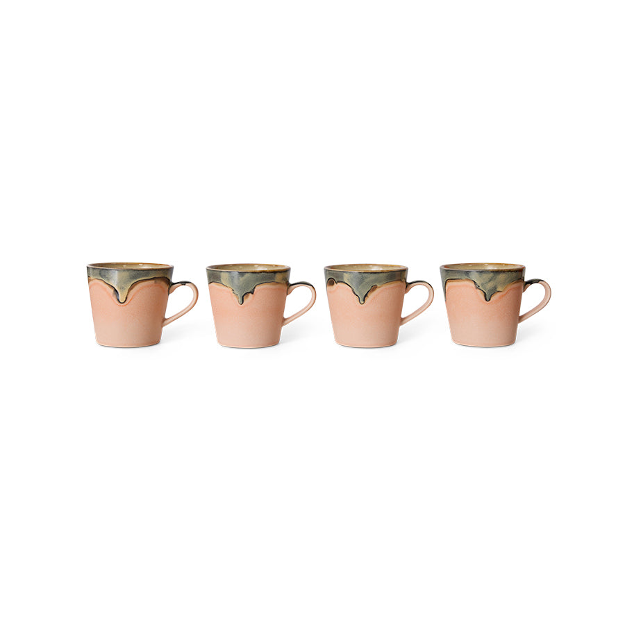 HKLiving 70s ceramics Americano Mok Blossom