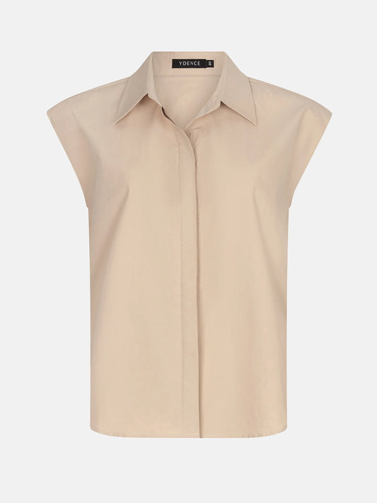 YDENCE Blouse Sabrina Beige