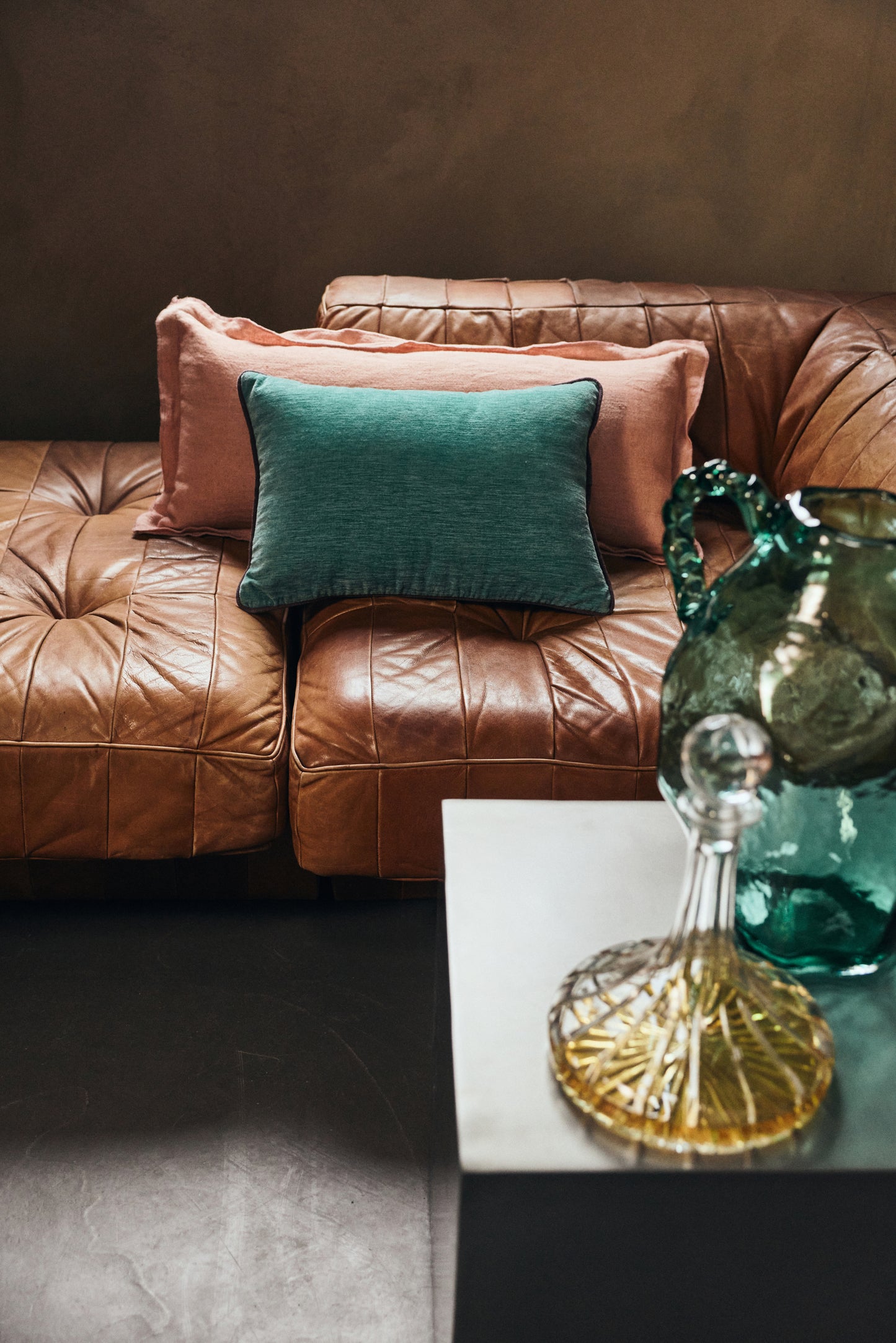 HKLIVING Deep Sea Velvet Cushion