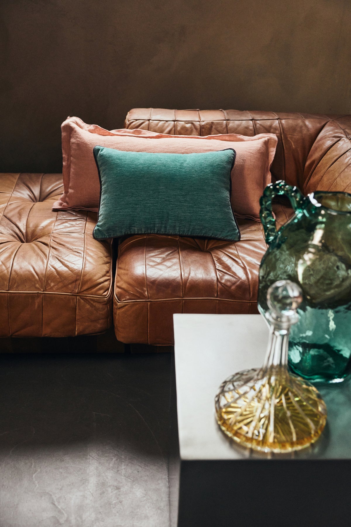 HKLIVING Deep Sea Velvet Cushion