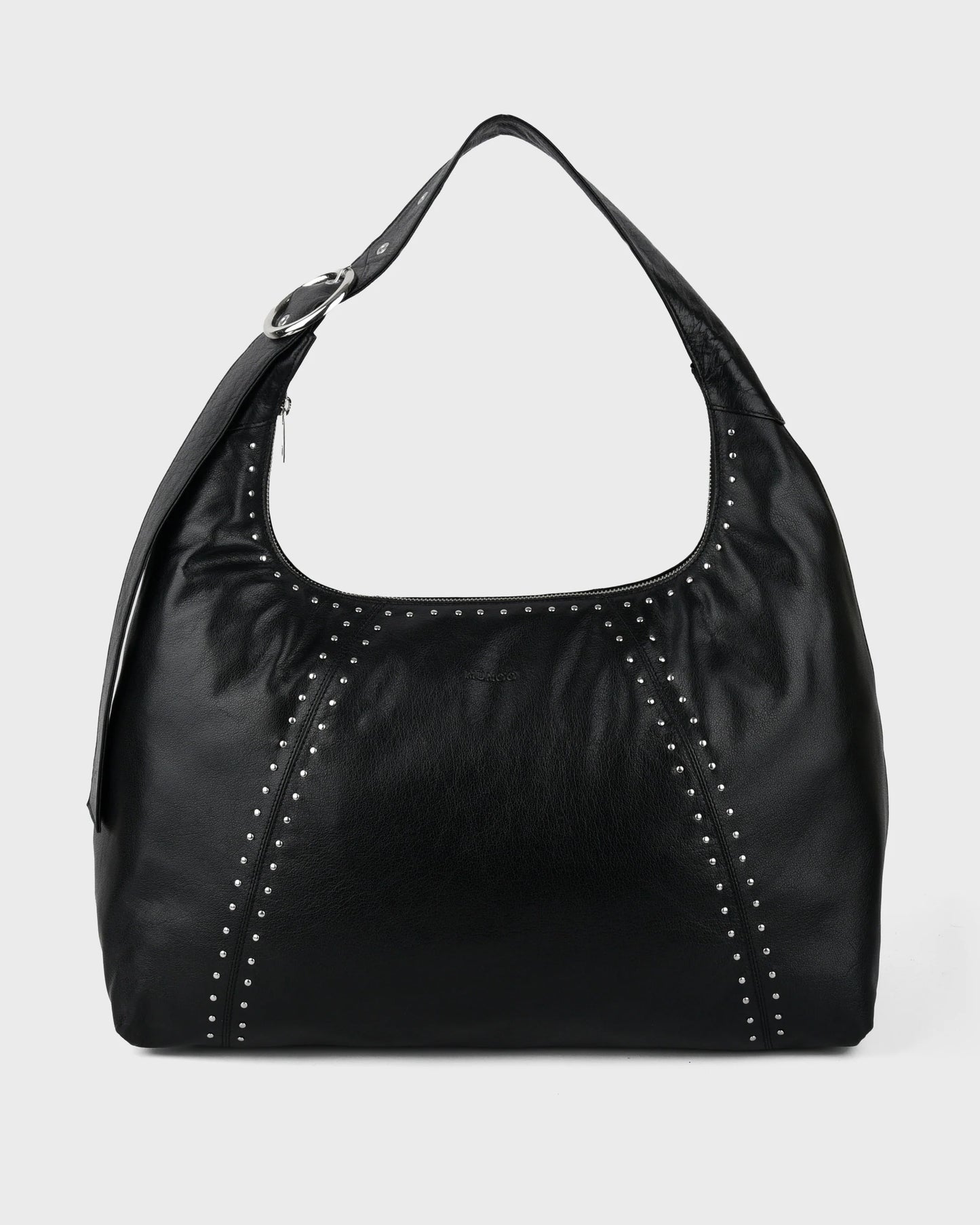 Núnoo Maxi Dandy Buckle Rivet Mountain Black