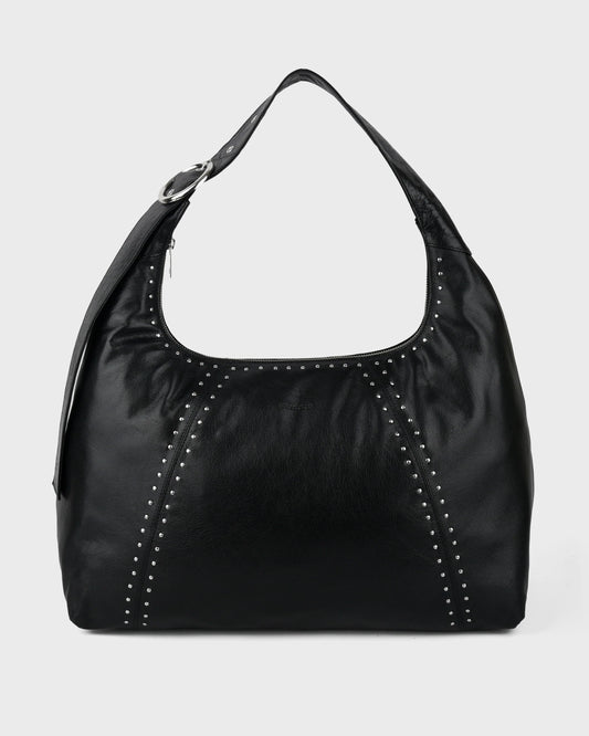 Núnoo Maxi Dandy Buckle Rivet Mountain Black