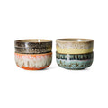 HKLIVING 70’s Ceramics pre-order dessert bowls, grand set of 4