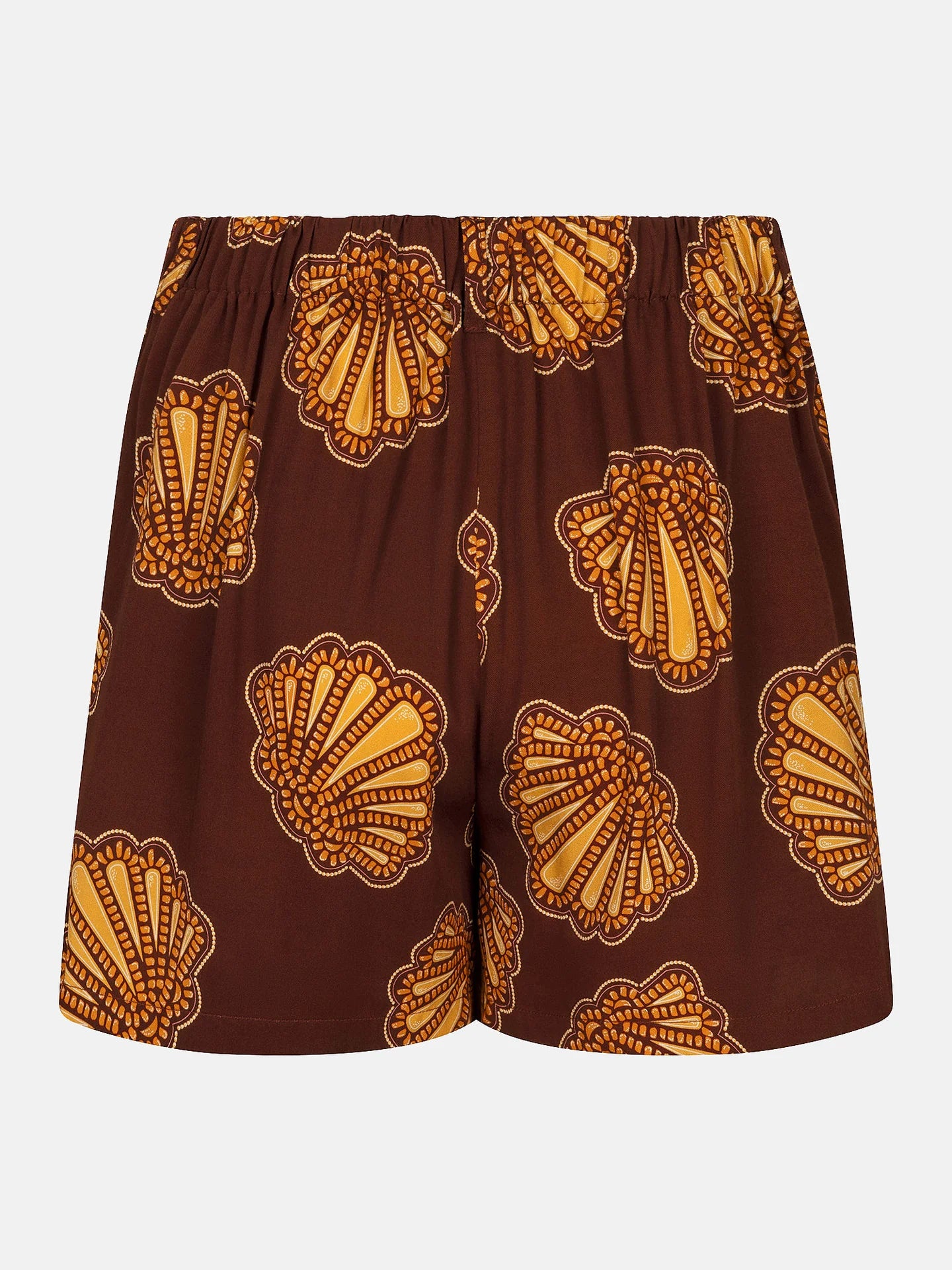 YDENCE Short Nadia Brown Shells
