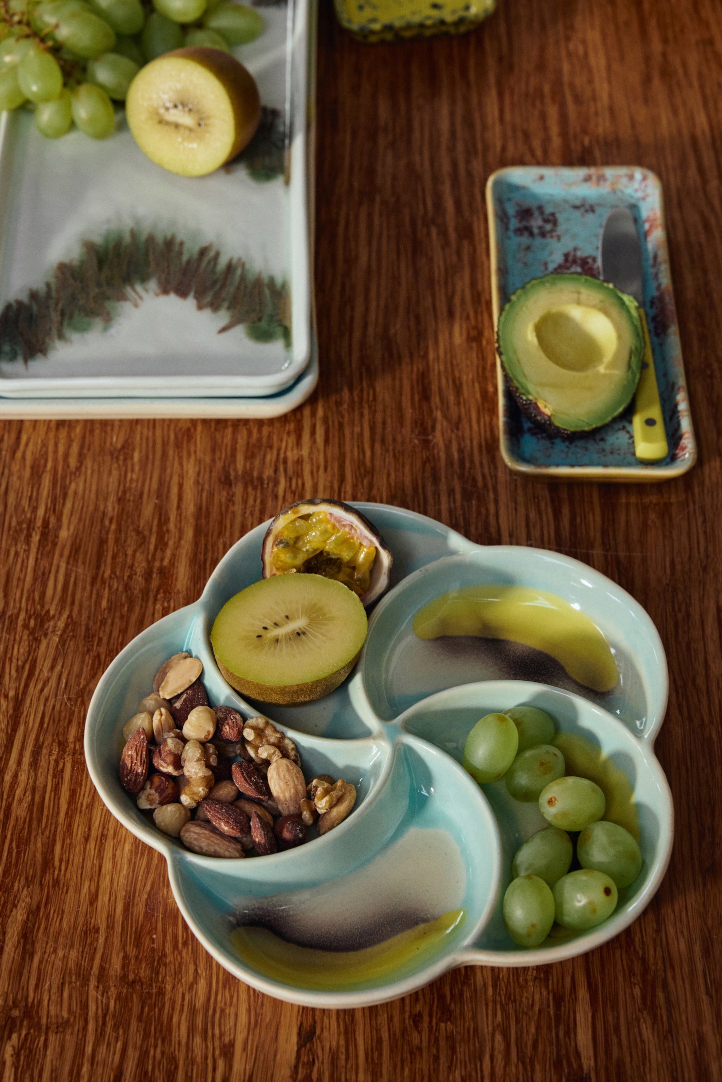 HKLIVING 70s ceramics Snack Tray Glint
