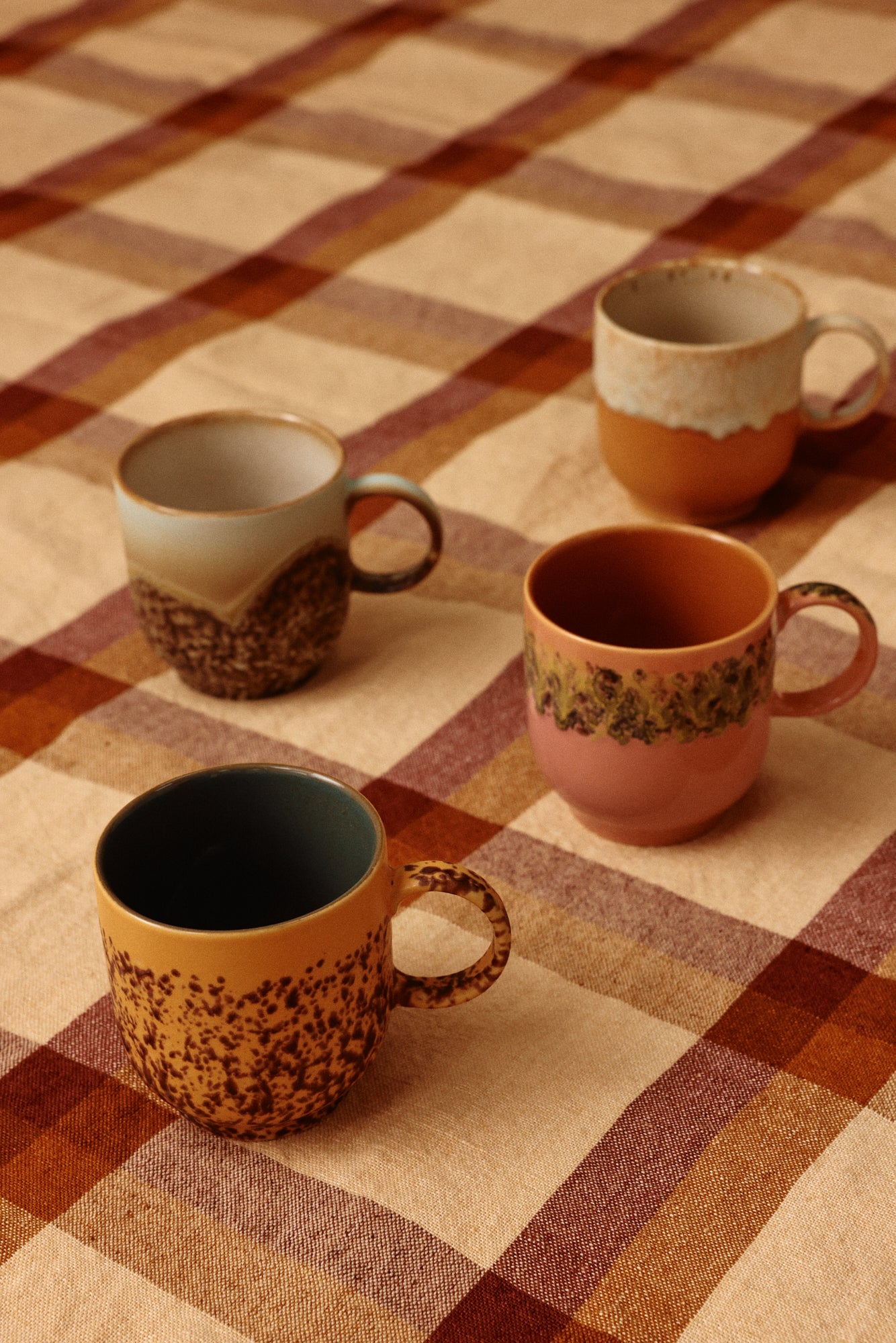 Café mugs Cape, set van 4