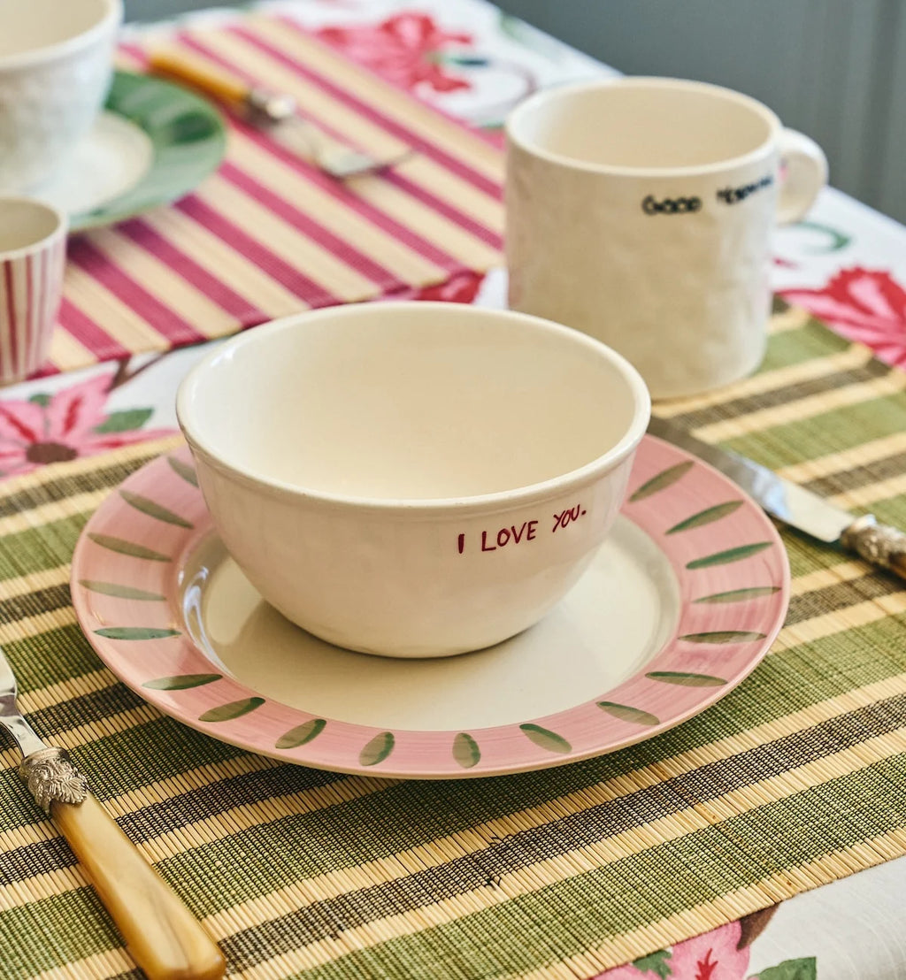 Anna + Nina Brumal Stripes placemats set of two
