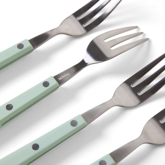 HKLIVING 70s cutlery: dessert forks
mint, set of 4