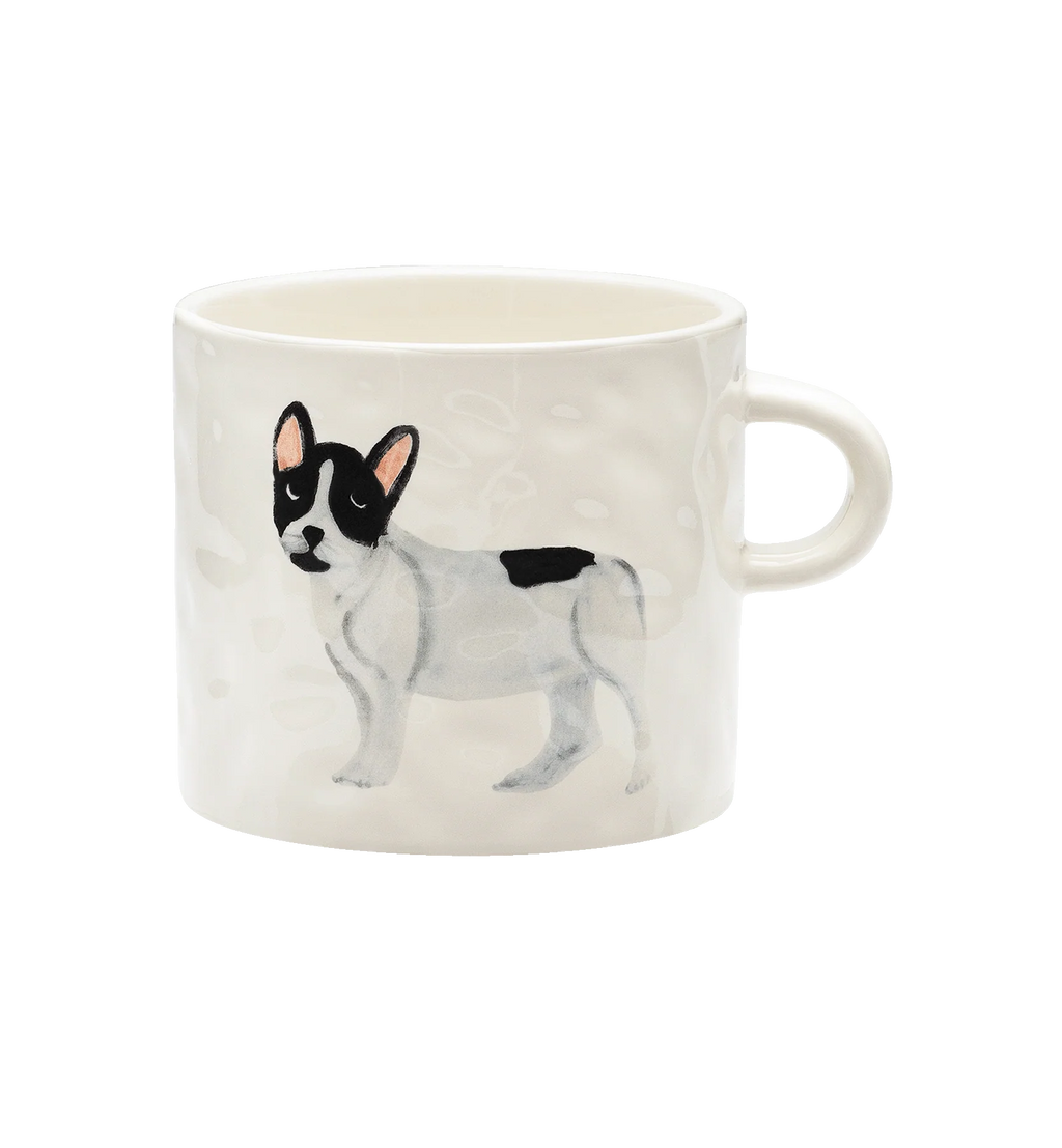 Anna + Nina French Bulldog Tea Mug