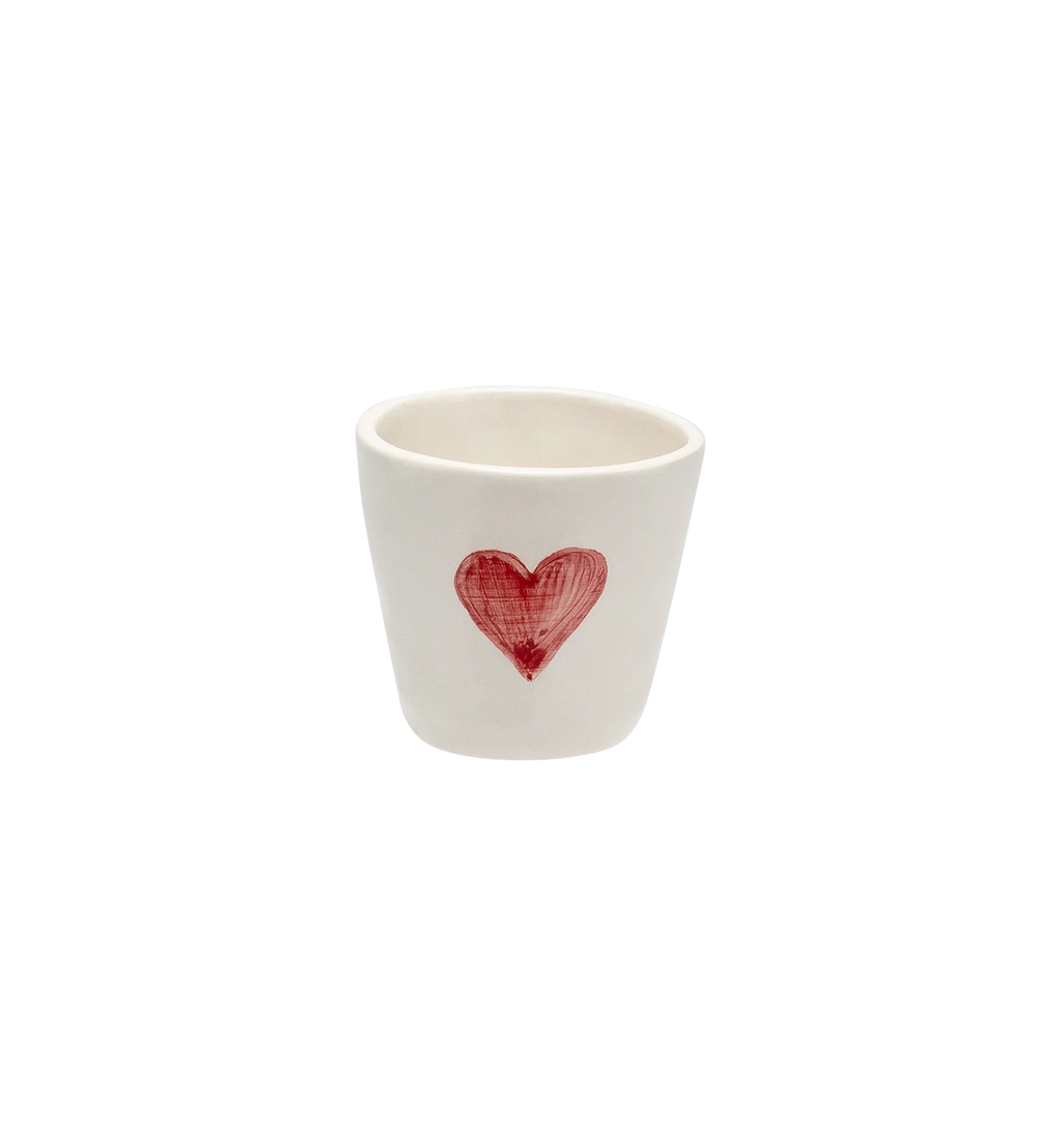 Anna + Nina Queen of Hearts espresso cup