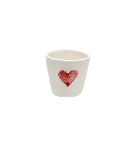 Anna + Nina Queen of Hearts espresso cup