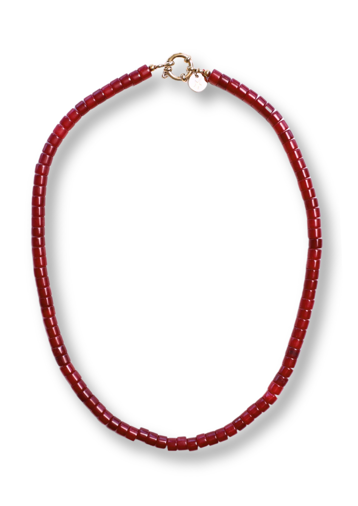 Bonnie Studios Moos Burgundy Necklace
