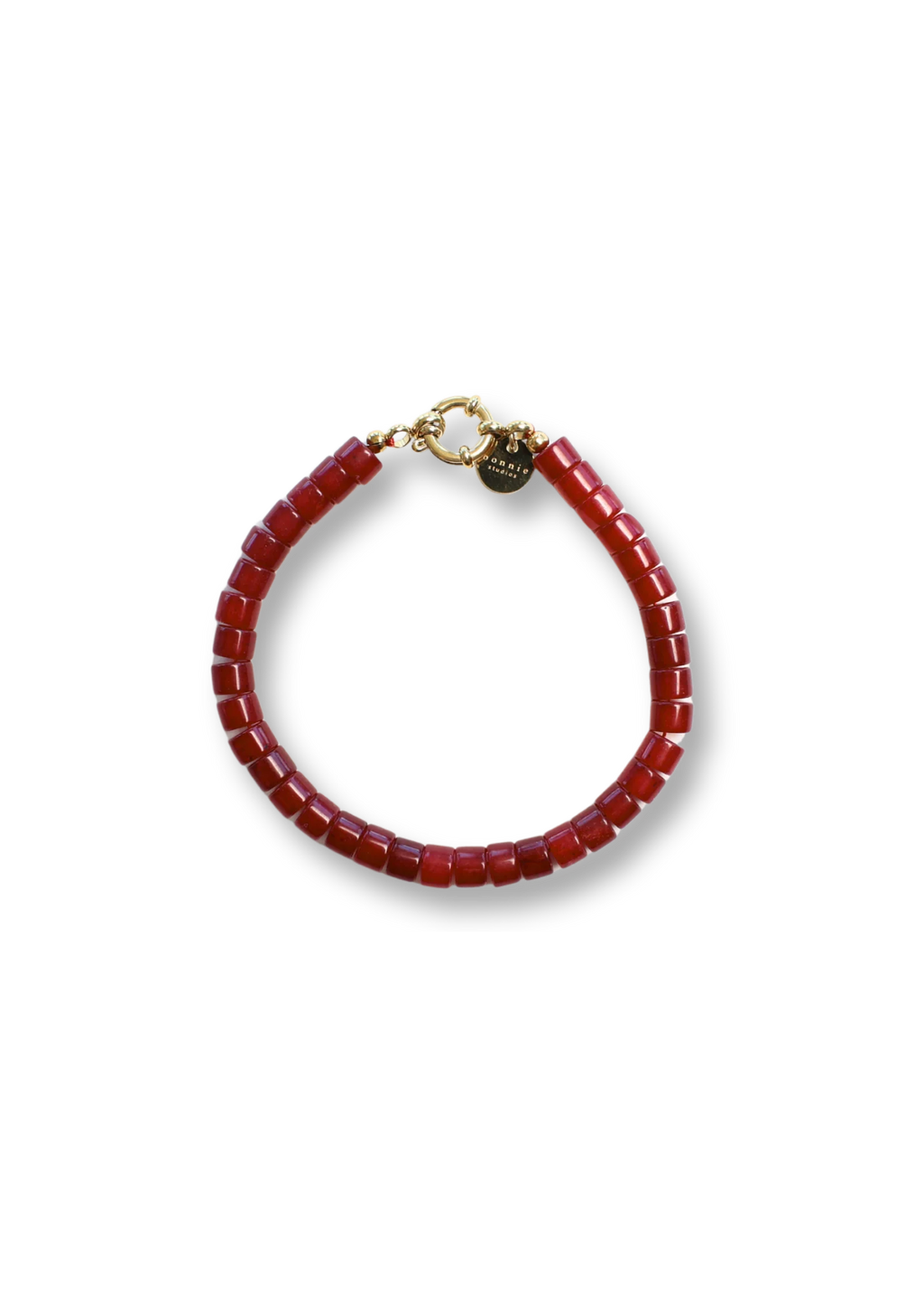 Bonnie Studios Moos Burgundy Bracelet