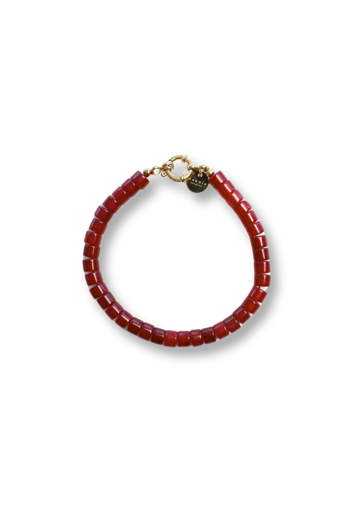 Bonnie Studios Moos Burgundy Bracelet