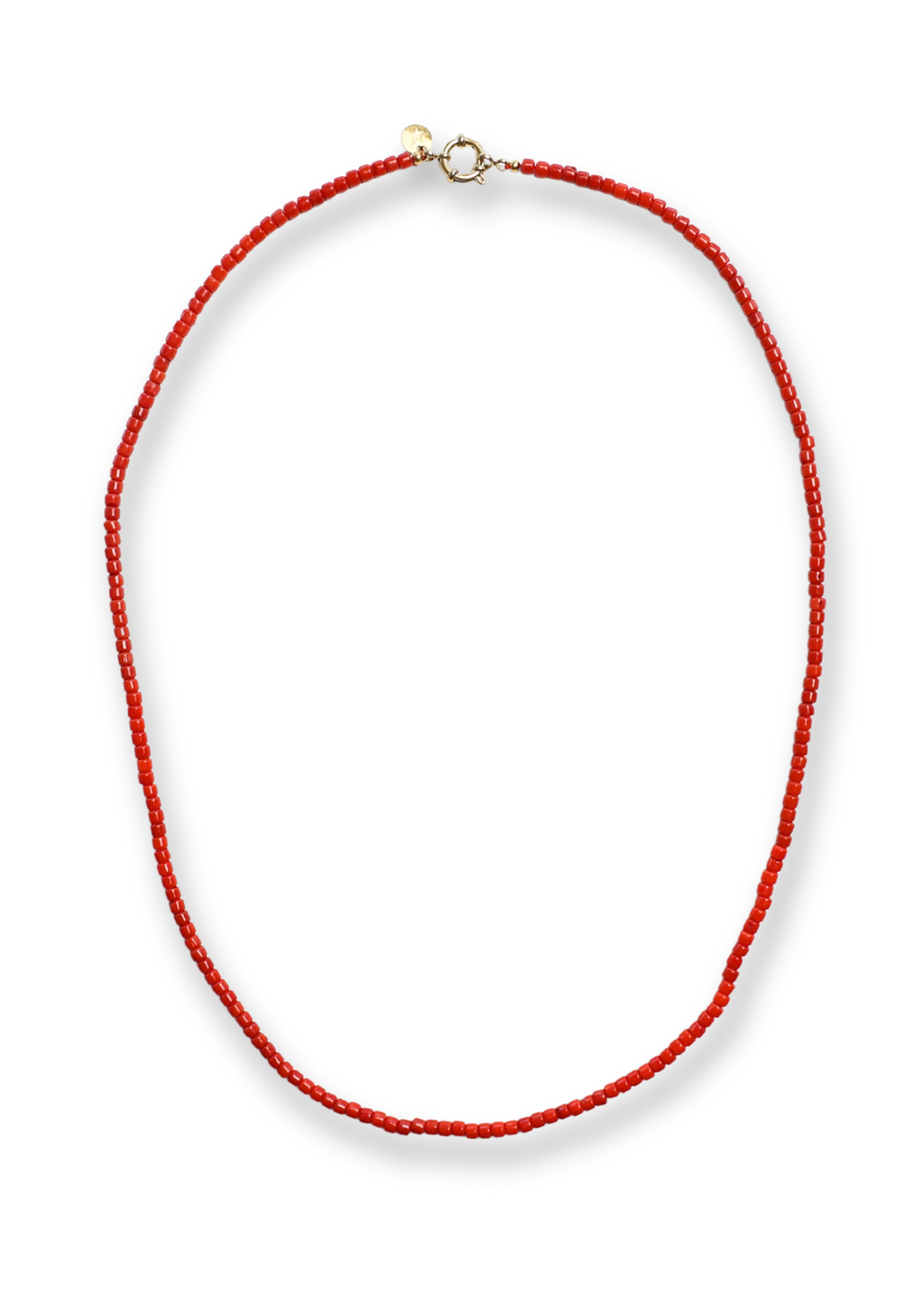 Bonnie Studios Tommy Coral Orange Necklace