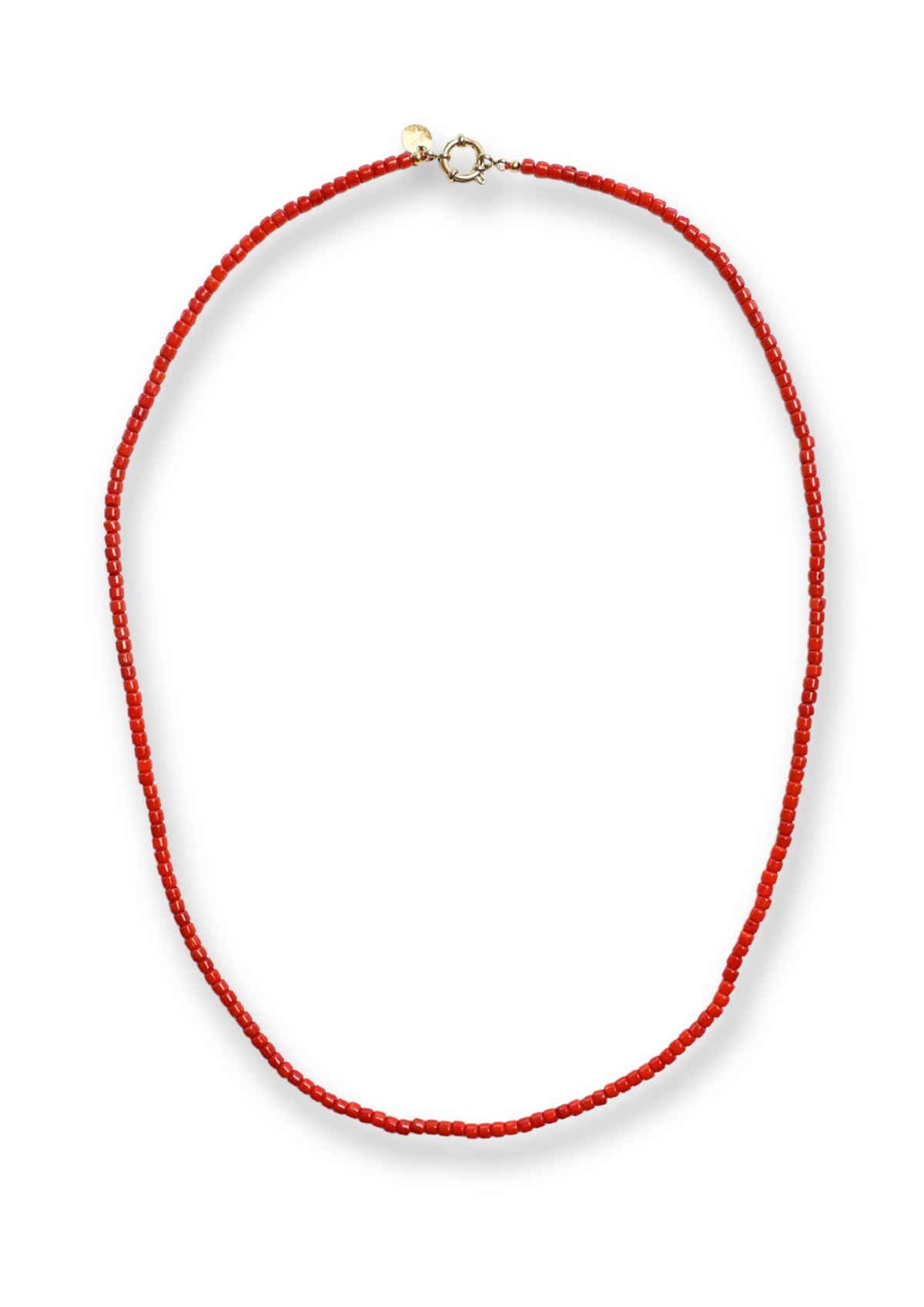 Bonnie Studios Tommy Coral Orange Necklace