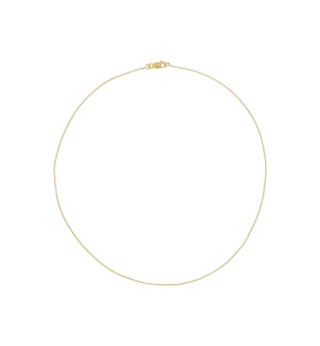 Anna + Nina Link Plain Necklace