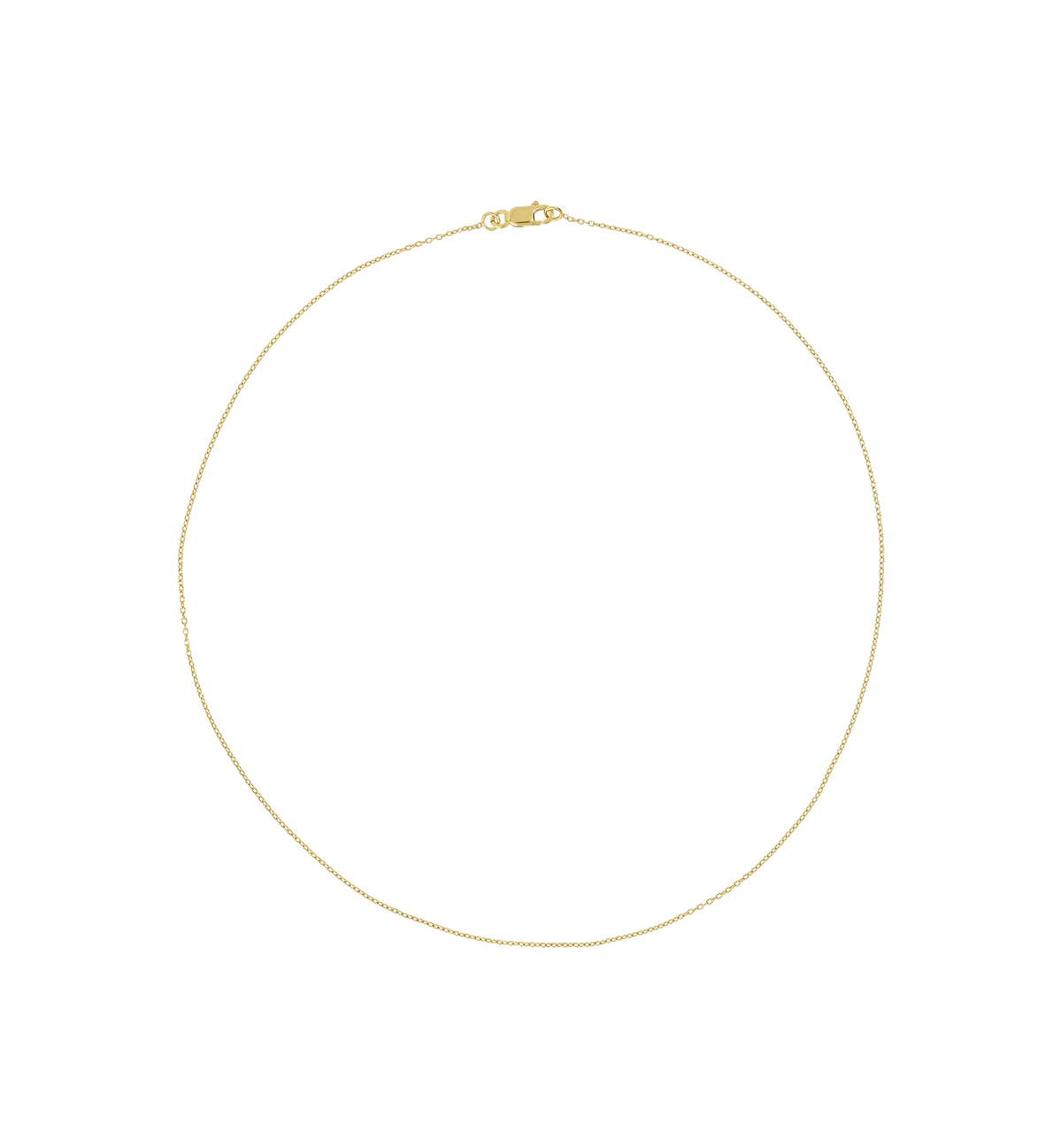 Anna + Nina Link Plain Necklace