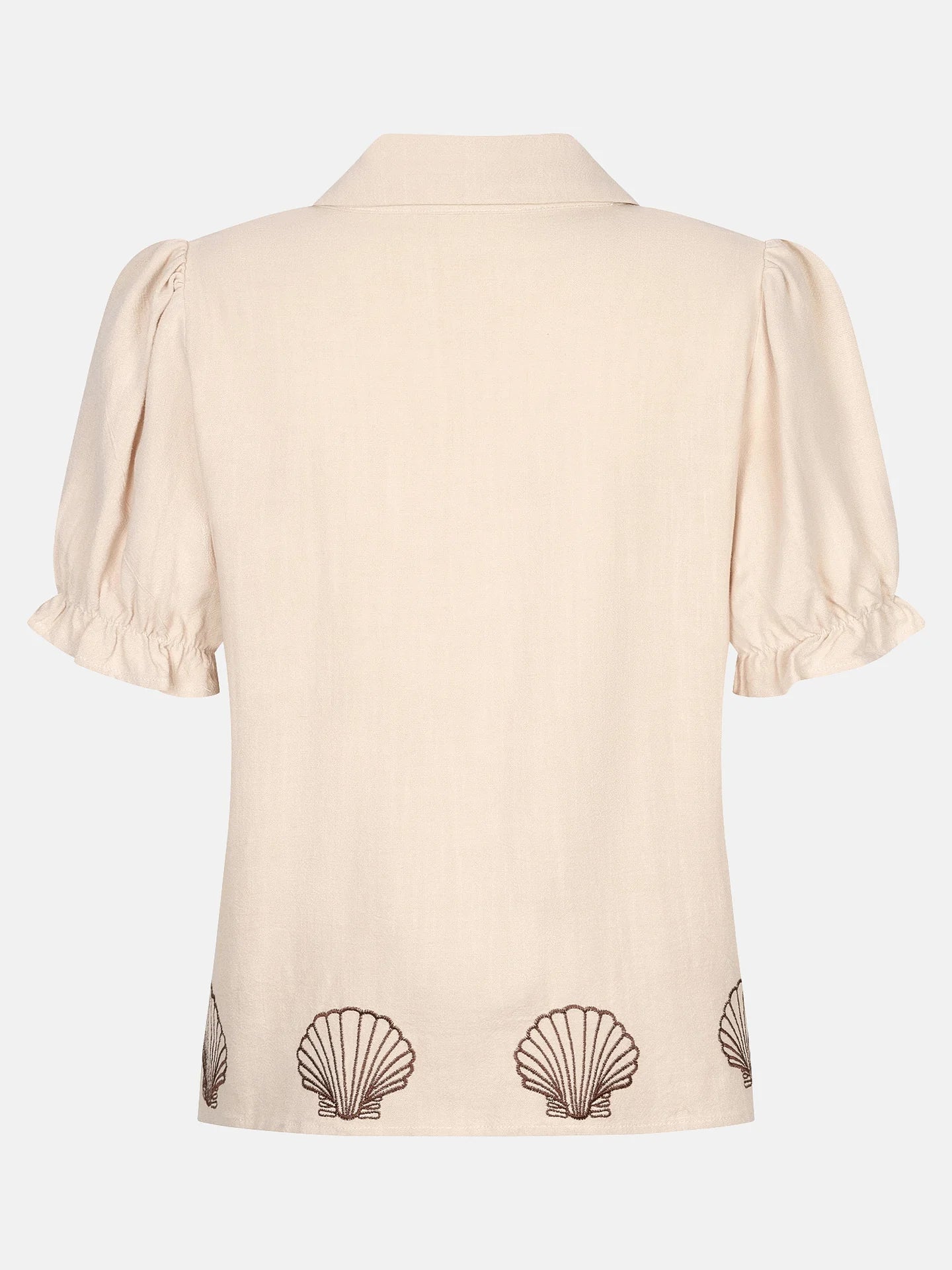 YDENCE Blouse Chayenne Beige Seashells