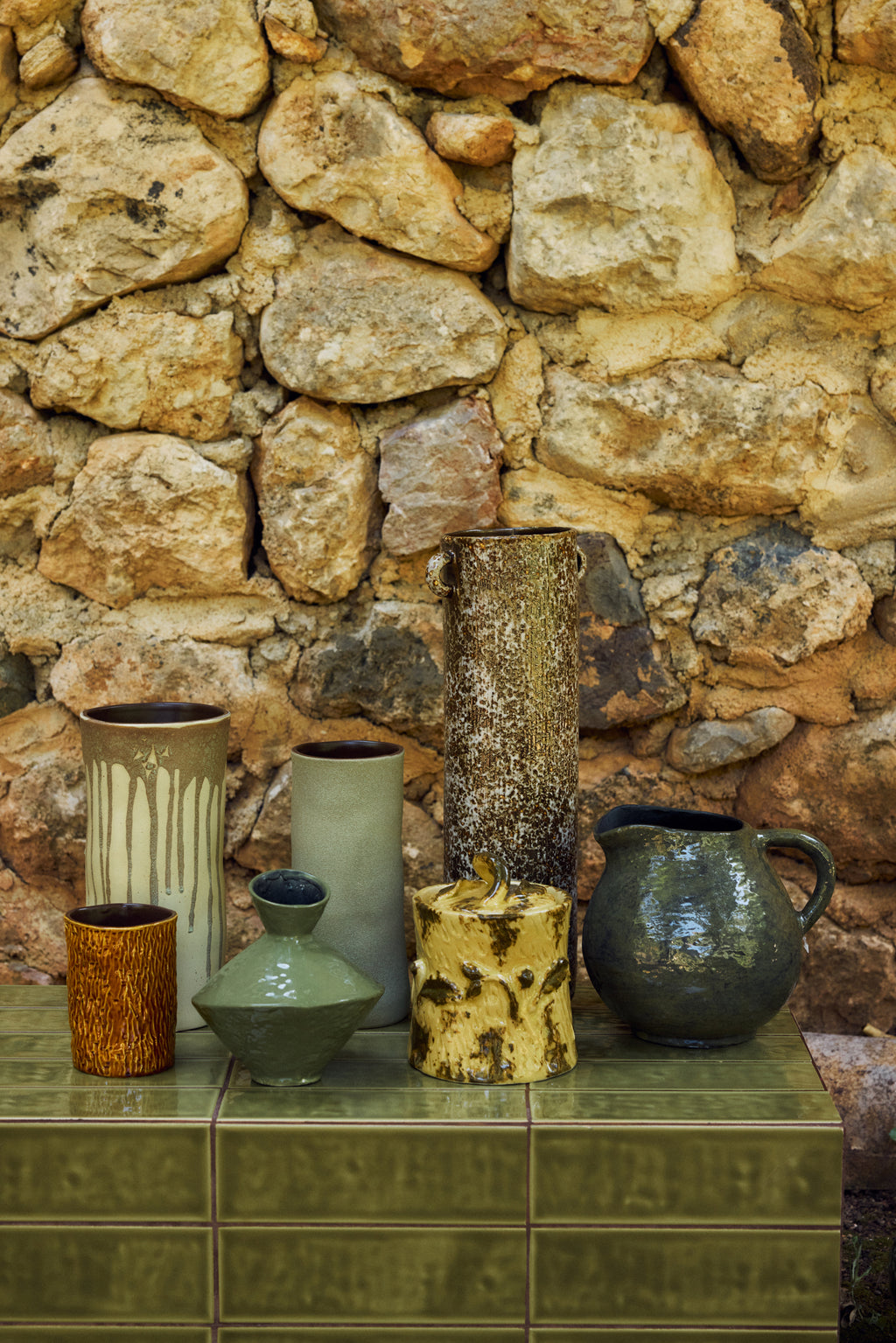 HKLIVING pre-order storage jar burnt ochre
