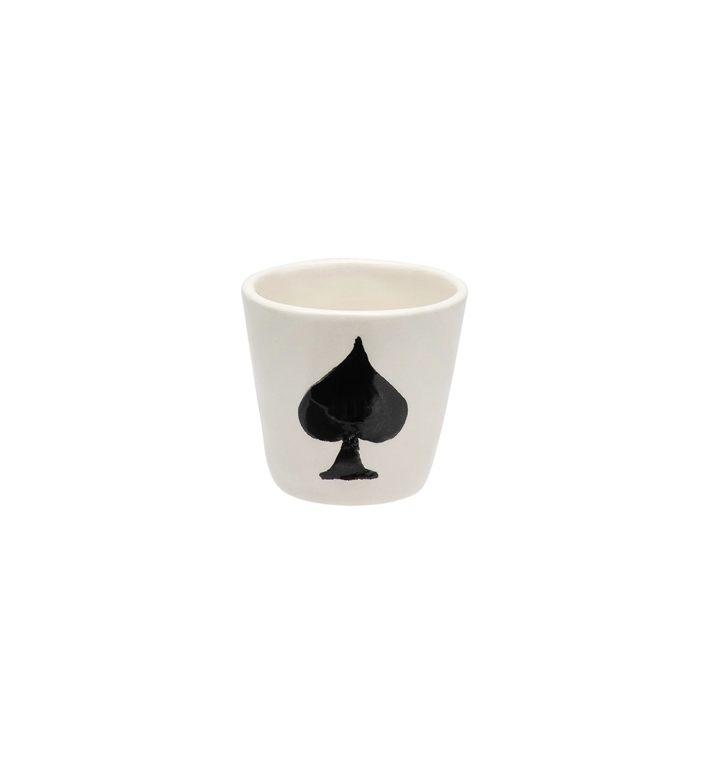 Anna + Nina Ace of Spades espresso cup