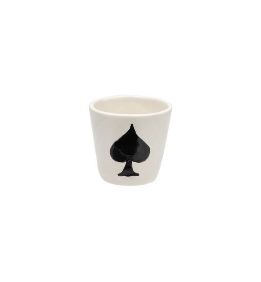 Anna + Nina Ace of Spades espresso cup